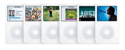 5G iPod line up